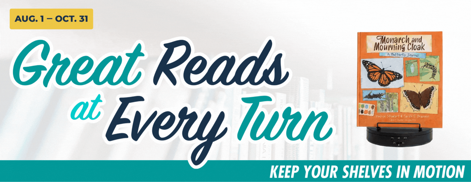 Great Reads at Every Turn: Keep Your Shelves in Motion with Monthly Deliveries